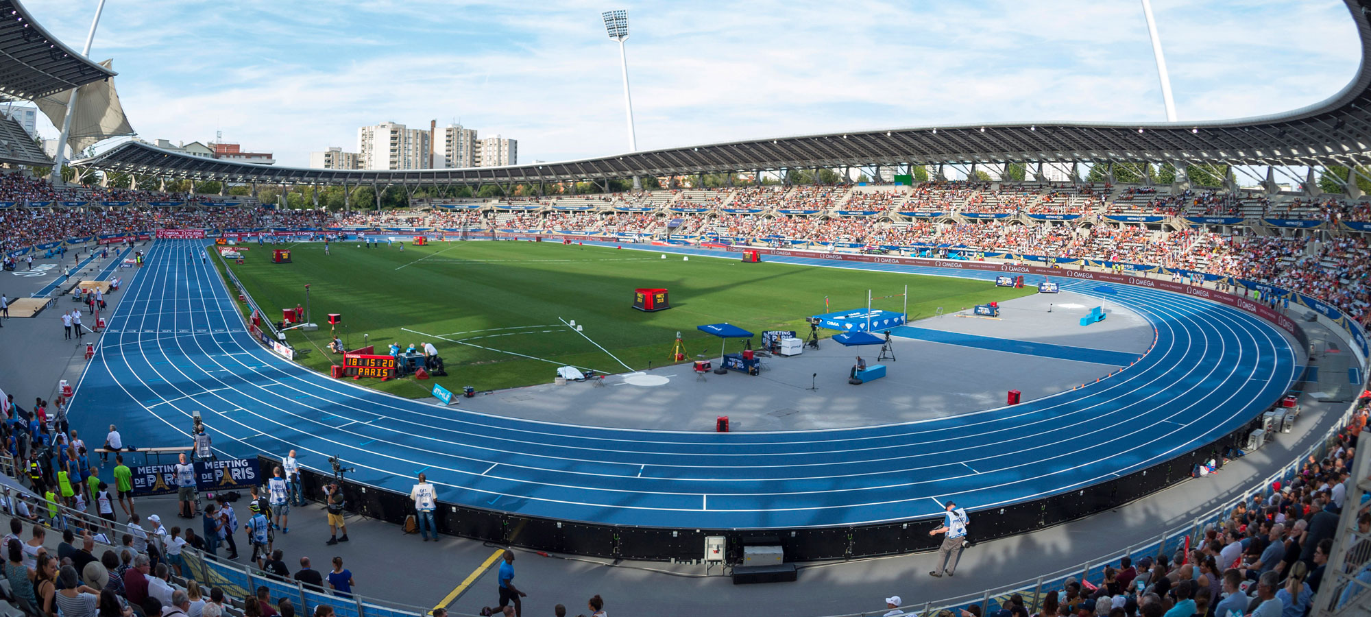 Stade Charléty à Paris